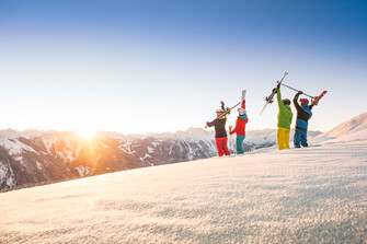 Sonnenskilauf in Flachau