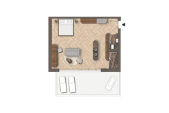 Doppelzimmer Sonnenschein