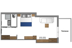 Familiennest | geräumig | Balkon zum Garten | 38m²