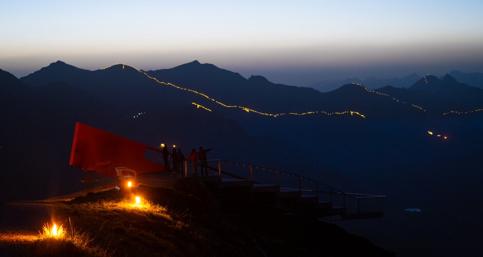 Berge in Flammen | © Gasteiner Bergbahnen AG