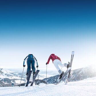 Spaß und gute Bedingungen auf den perfekt präparierten Skipisten in Ski amadé