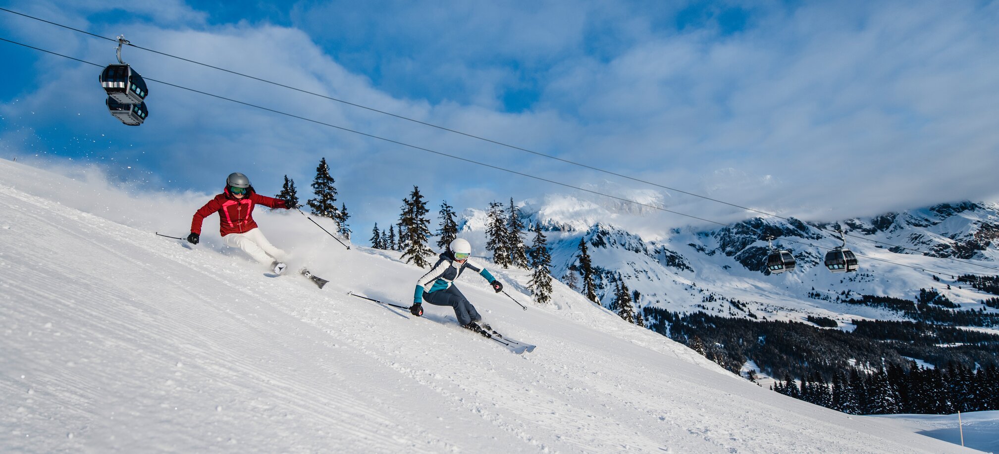 Spaß und gute Bedingungen auf den perfekt präparierten Skipisten in Ski amadé