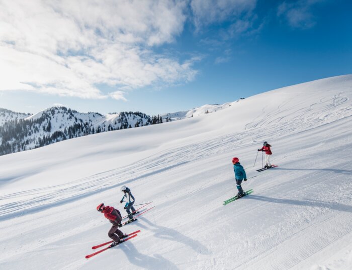 Spaß und gute Bedinungen auf den pefekt präparierten Skipisten in Ski amadé Spaß und gute Bedingungen auf den perfekt präparierten Skipisten in Ski amadé