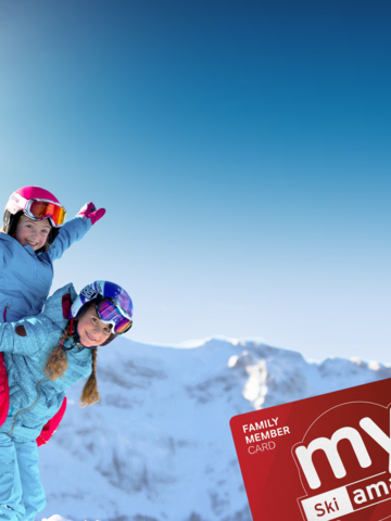 Die personalisierte KeyCard = Skipass für deine Familienmitglieder | © © Ski amadé