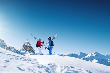 Ski routes offer many options for freeriding in Ski amadé